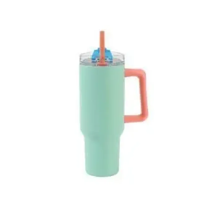 ITOAL TAZA DE VIAJE 1200 ML VERDE AZULADO ID0250