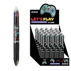 ITOTAL BOLIGRAFO 4 EN 1 LETS PLAY 0,5MM XL1806F