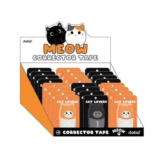 ITOTAL CINTA CORRECTORA 5MM X 8MT ASSORTITI XL2607