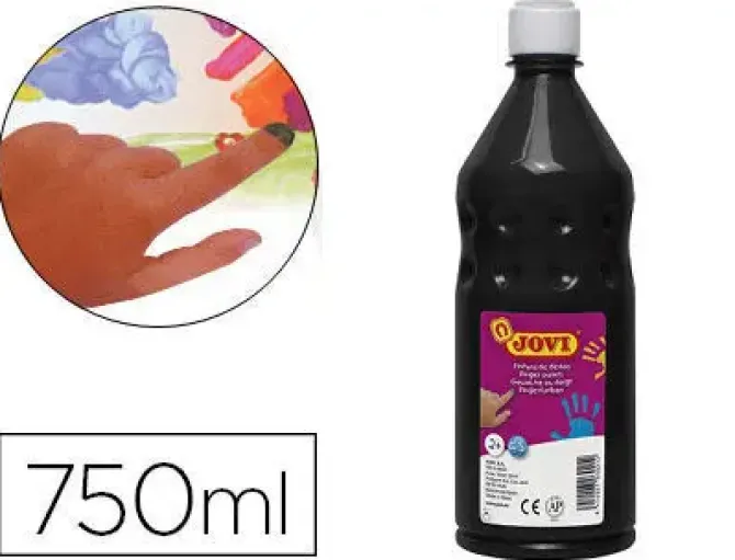 JOVI PINTURA DEDO JOVI 750ML NEGRO 56230 MAK649377