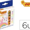 JOVI PLASTILINA JOVI BARRA 15G SURT/PAST6U 90/6P MAK655454