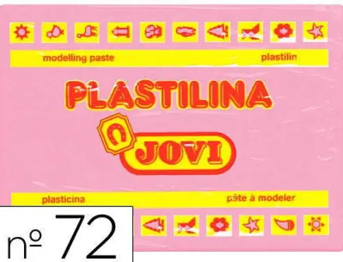 JOVI PLASTILINA JOVI GRANDE 350G ROSA 7207 MAK649736