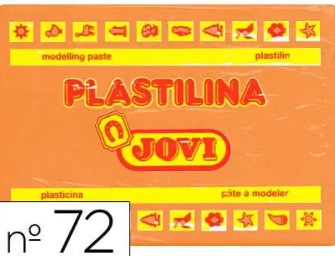 JOVI PLASTILINA JOVI GRANDE 350G NARANJA 7204 MAK649733
