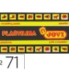 JOVI PLASTILINA JOVI MEDIANA 150G NEGRA 7115 MAK630131