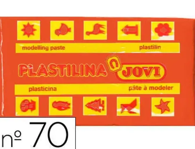 JOVI PLASTILINA JOVI PEQUEÑA 50G NARANJA 7004 MAK649719