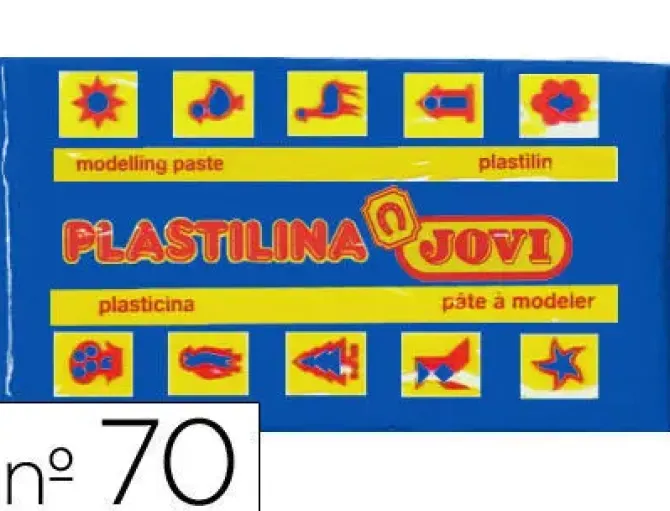 JOVI PLASTILINA JOVI PEQUEÑA 50G AZUL OSC 7013 MAK649727