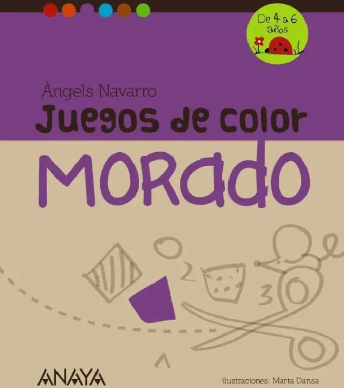 JUEGOS DE COLOR MORADO
