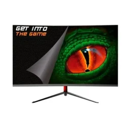 KEEPOUT MONITOR GAMING LED 27 CURVO R1800 FULLHD 1080P 200HZ - RESPUESTA 1MS - ANGULO DE VISION 178º - 16:9 - ALTAVOCES 6W - HDMI 2.0, DISPLAYPORT 1.2, USB - VESA 100X100MM