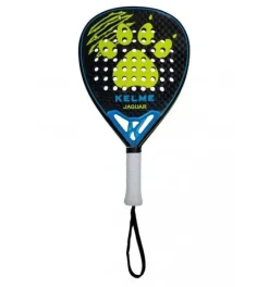 KELME JAGUAR PALA DE PADEL - FORMA LAGRIMA - MARCO Y CARA 100% CARBONO - NUCLEO BLACK EVA SOFT ULTRA