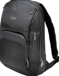KENSINGTON MOCHILA TRIPLE TREK OPTIMIZADA PARA ULTRABOOK - NYLON BALISTICO DE 1680 DENIERS - PROTECCION SNUGFIT(TM) - COLOR NEGRO