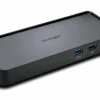 KENSINGTON REPLICADOR DE PUERTOS USB 30 UNIVERSAL SD3600 - VIDEO HD DOBLE DE 1080P - DOS PUERTOS USB 30 DELANTEROS - CUATRO PUERTOS USB 20 TRASEROS - PLACA DE MONTAJE VESA - SOFTWARE DE AJUSTE DE PANT