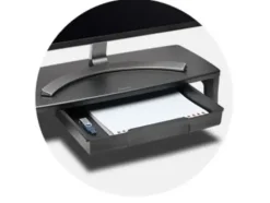 KENSINGTON SOPORTE MONITOR CAJON SMART FIT SOPORTE INTELIGENTE Y ORGANIZADO - ALTURA AJUSTABLE - POSICIONES OPTIMIZADAS - PLATAFORMA UNIVERSAL - COLOR NEGRO