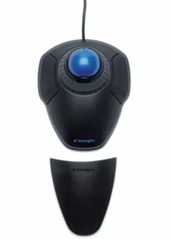 KENSINGTON TRACKBALL ORBIT CON ANILLO DE DESPLAZAMIENTO - BOLA DE 40MM - PERSONALIZACION DE BOTONES - PRECISION OPTICA - REPOSAMUÑECAS EXTRAIBLE - NEGRO