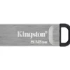 KINGSTON DATATRAVELER KYSON MEMORIA USB 512GB - 3.2 GEN 1 - 200 MB/S EN LECTURA - DISEÑO METALICO - COLOR PLATA (PENDRIVE)