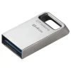 KINGSTON DATATRAVELER MICRO MEMORIA USB 64GB - USB 3.2 GEN 1 - ULTRACOMPACTA Y LIGERA - ENGANCHE PARA LLAVERO - CUERPO METALICO (PENDRIVE)