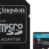 KINGSTON TARJETA MICRO SDXC 64GB UHS-I U3 V30 CLASE 10 170MB/S CANVAS GO PLUS CON ADAPTADOR