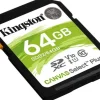 KINGSTON TARJETA SDXC 64GB UHS-I CLASE 10 100MB/S CANVAS SELECT PLUS