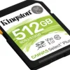 KINGSTON TARJETA SDXC 512GB UHS-I CLASE 10 100MB/S CANVAS SELECT PLUS