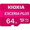 KIOXIA EXCERIA PLUS TARJETA MICRO SDXC 64GB UHS-I U3 V30 A1 CLASE 10 CON ADAPTADOR