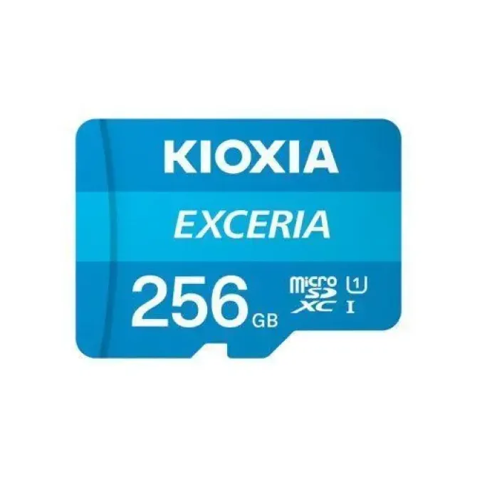KIOXIA EXCERIA TARJETA MICRO SDXC 256GB UHS-I CLASE 10 CON ADAPTADOR