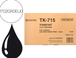 KYOCERA TK715 NEGRO CARTUCHO DE TONER ORIGINAL - 1T02GR0EU0