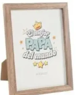 LAMA MADERA 15X20 CUADRO PORTAFOTOS 15X20 PAPA (12- 24) 2597598