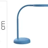 LAMPARA DE ESCRITORIO MAUL LED JOY COLOR AZUL 137X335X358 MM
