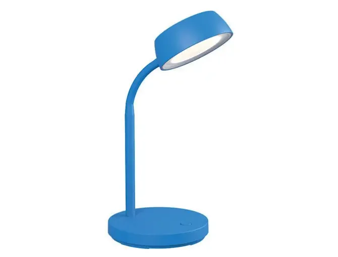 LAMPARA DE ESCRITORIO MAUL LED ABBY COLOR AZUL 155X320X155 MM