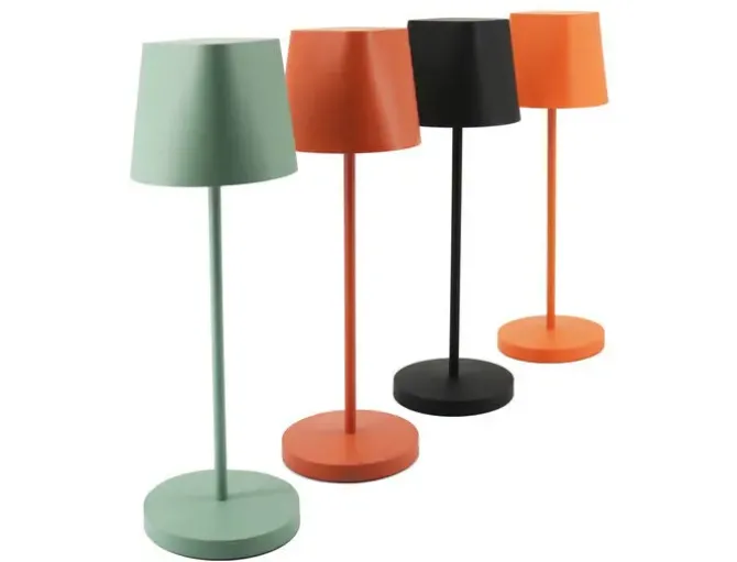 LAMPARA DE ESCRITORIO UNILUX AVA RESTO LED 1W 150 LUMENES COLOR ROJO LADRILLO