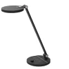 LAMPARA DE OFICINA Q-CONNECT SOBREMESA PROFESIONAL ABS 80 LEDS 7 W CON INTERRUPTOR COLOR NEGRO