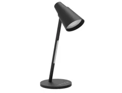 LAMPARA DE OFICINA Q-CONNECT SOBREMESA ABS TACTIL 6W 32 LED 150LM COLOR NEGRO