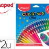 LAPICES DE COLORES MAPED COLOR PEPS STAR CAJA DE 72 COLORES SURTIDOS