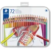 LAPICES DE COLORES STAEDTLER CAJA METALICA DE 72 UNIDADES COLORES SURTIDOS