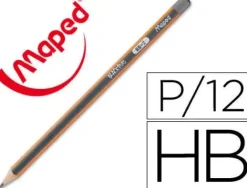 LAPICES DE GRAFITO HB BLACKPEPS MAPED