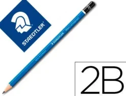 LAPICES DE GRAFITO STAEDTLER MARS LUMOGRAPH 100 2B UNIDAD
