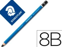 LAPICES DE GRAFITO STAEDTLER MARS LUMOGRAPH 100 8B UNIDAD