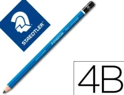 LAPICES DE GRAFITO STAEDTLER MARS LUMOGRAPH 100 4B UNIDAD