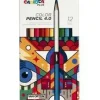 LAPIZ CARIOCA PLUS 4,0 12 COLORES SURTIDOS