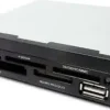 LECTOR TARJETAS MEMORIA Y USB COOLBOX CR400 3.5´´