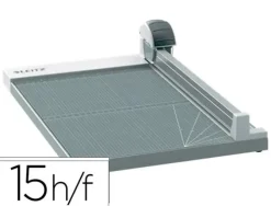 LEITZ PRECISION OFFICE A3 CIZALLA DE PAPEL - RECORTA HASTA 15 HOJAS - FORMATO A3 - CUCHILLA GIRATORIA