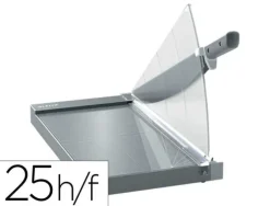 LEITZ PRECISION OFFICE PRO A3 GUILLOTINA DE PAPEL - RECORTA HASTA 25 HOJAS - FORMATO A3 - CORTE ACERO RECTIFICADO DE PRECISION