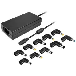 LEOTEC CARGADOR UNIVERSAL AUTOMATICO PARA PORTATIL 120W - 10 CONECTORES DIFERENTES