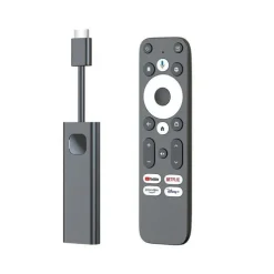 LEOTEC DONGLE GC216 RECEPTOR ANDROID TV BOX 4K WIFI QUAD CORE 2GB 16GB - CERTIFICACION DE GOOGLE Y NETFLIX - BLUETOOTH, HDMI - MANDO A DISTANCIA