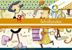 LETRILANDIA LECTOESCRITURA CUADERNO 3 DE ESCRITURA (PAUTA MONTESSORI)