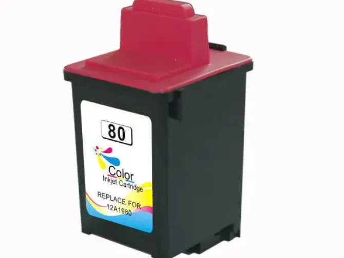 LEXMARK 80 COLOR CARTUCHO DE TINTA GENERICO - REEMPLAZA 12A1980E