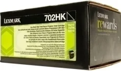 LEXMARK CS310/CS410/CS510 NEGRO CARTUCHO DE TONER ORIGINAL - 70C2HK0/70C0H10/70C0H10/702HK