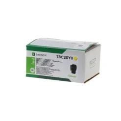 LEXMARK CS421/CS521/CS622/CX421/CX522/CX622/CX625 AMARILLO CARTUCHO DE TONER ORIGINAL - 78C20Y0
