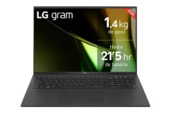 LG GRAM 17Z90S-G.AA75B PORTATIL 17 INTEL EVO CORE ULTRA 7 155H - 16GB - 512GB SSD - W11 HOME 64 - COLOR NEGRO