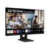 LG MYVIEW SMART MONITOR LED 27 LCD IPS FULLHD 1080P 60HZ HDR10 - SMART TV - ANGULO DE VISION 178º - ALTAVOCES - WIFI, BLUETOOTH, HDMI, USB-A - VESA 100X100MM
