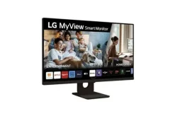 LG MYVIEW SMART MONITOR LED 27 LCD IPS FULLHD 1080P 60HZ HDR10 - SMART TV - ANGULO DE VISION 178º - ALTAVOCES - WIFI, BLUETOOTH, HDMI, USB-A - VESA 100X100MM
